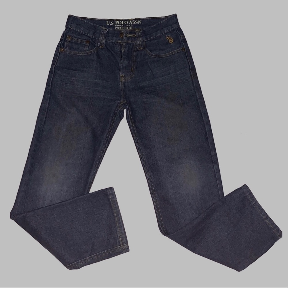 US POLO ASSN Straight Leg Denim Jeans Size 10